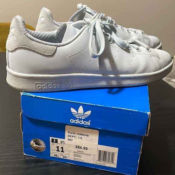 Adidas Shoes | Stan Smith Greyblue Colorway Limited Reflective Model | Color: Gray | Size: 11 | Mrosa605's Closet